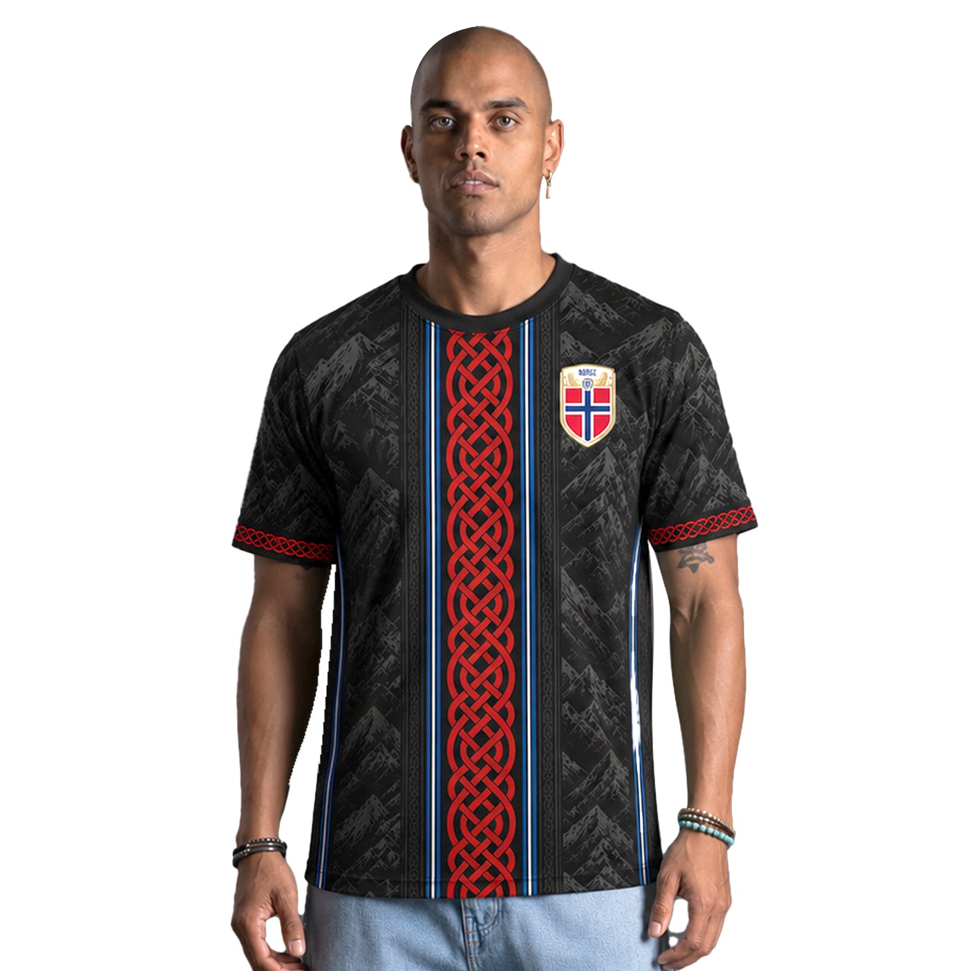 Norway Custom Soccer Jersey - Image 2
