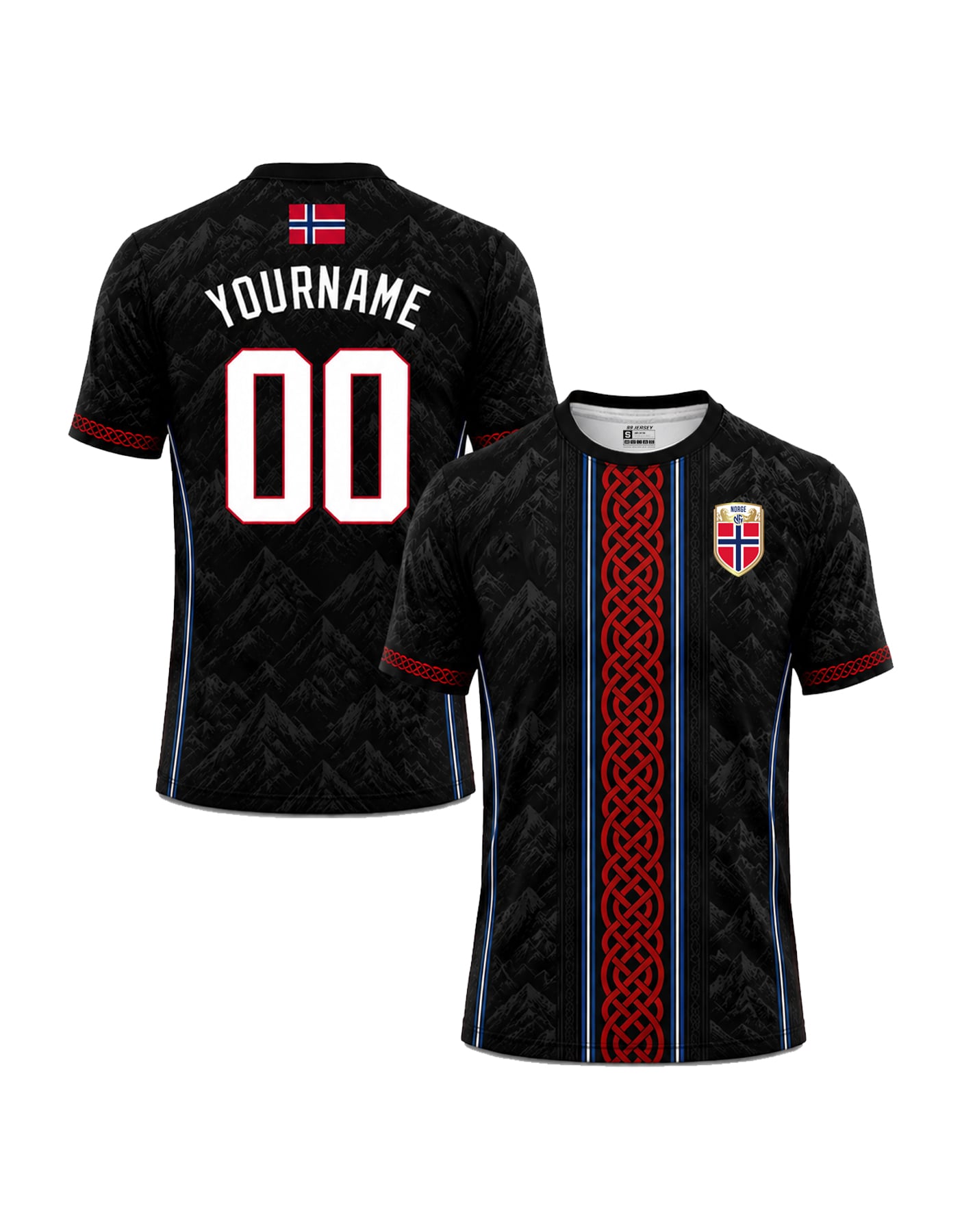 Norway Custom Soccer Jersey