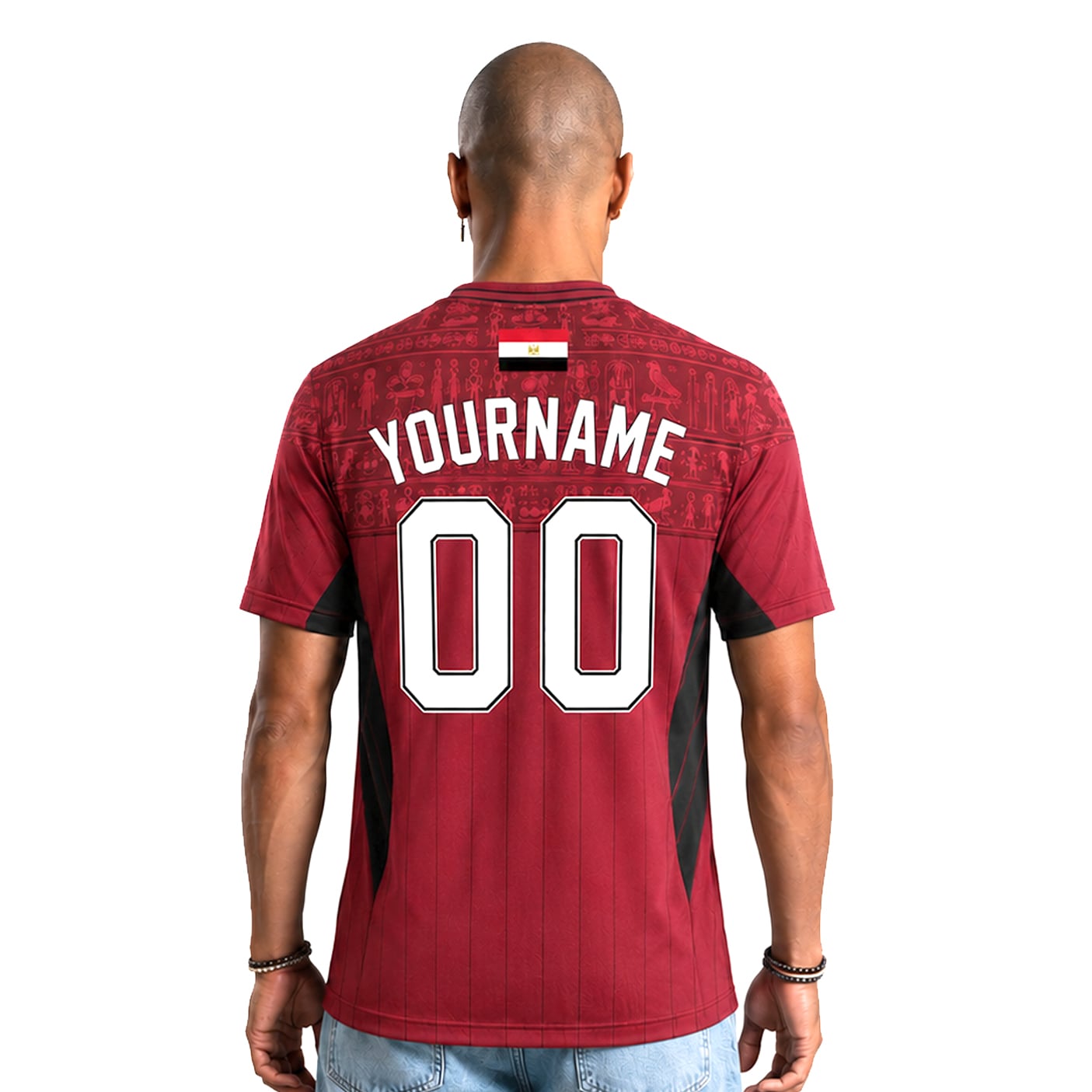 Egypt Custom Soccer Jersey - Image 3