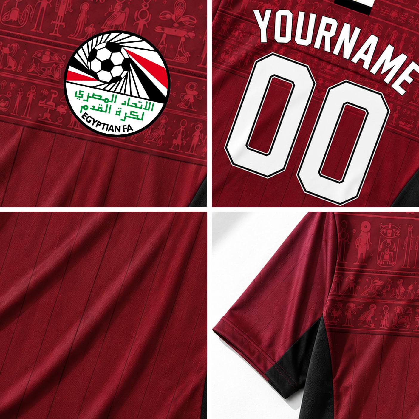 Egypt Custom Soccer Jersey - Image 4