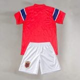 Norway Blank Youth Red Soccer Jersey
