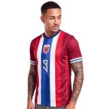 #9 Erling Haaland Red White and Blue Soccer Jersey