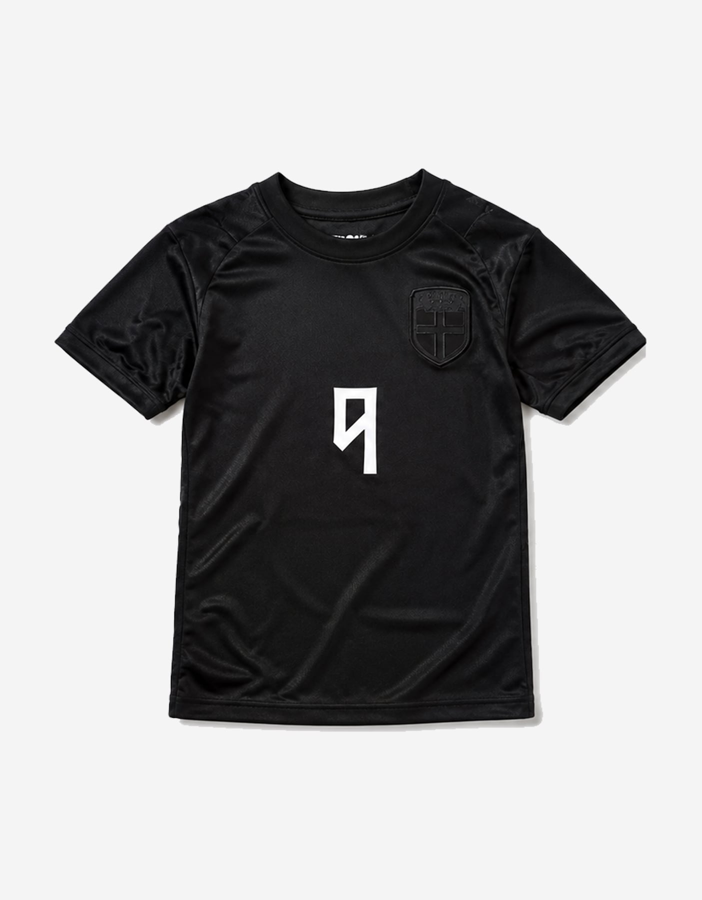 #9 Erling Haaland Norway Youth Black Soccer Jersey