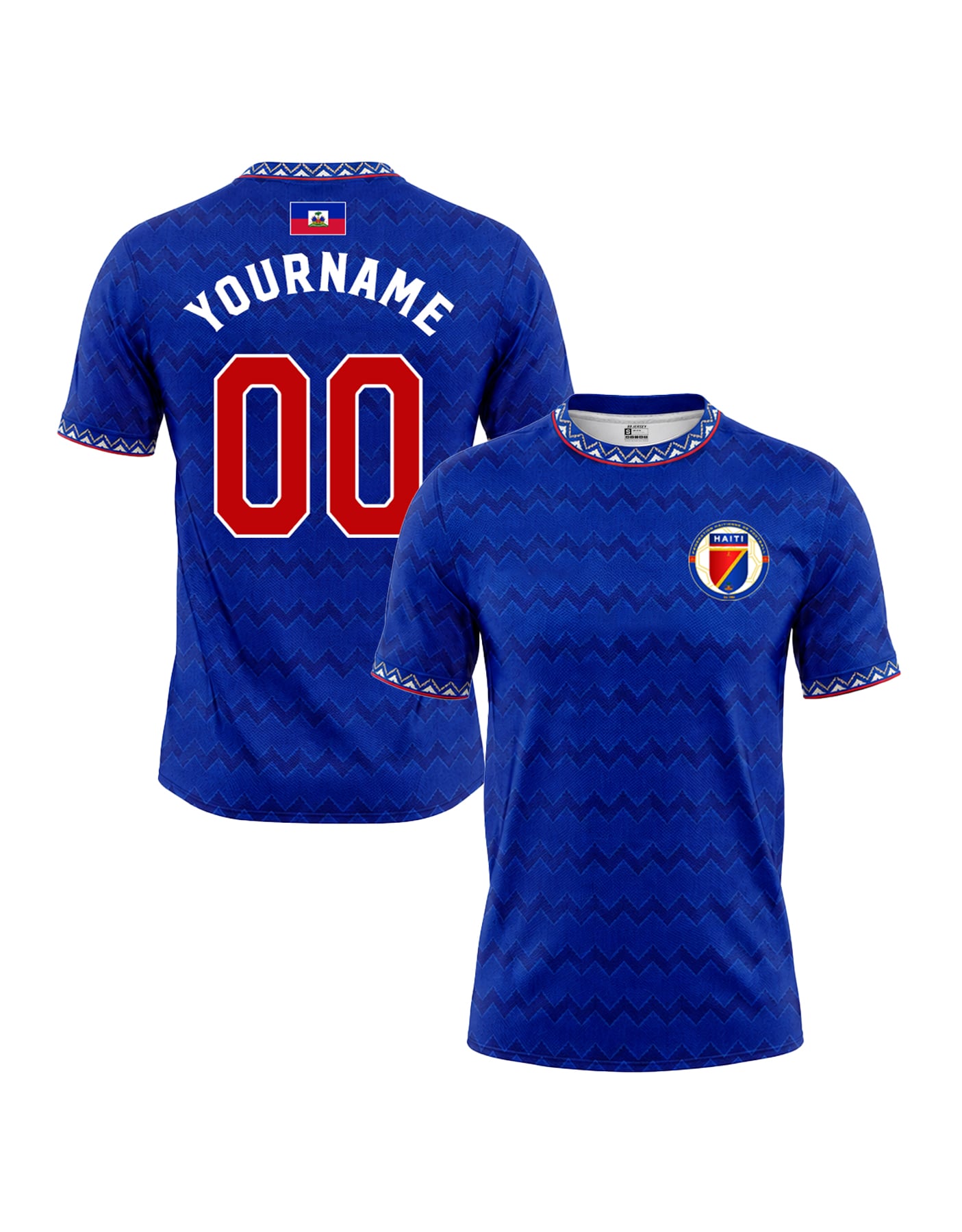 Haiti Custom Soccer Jersey