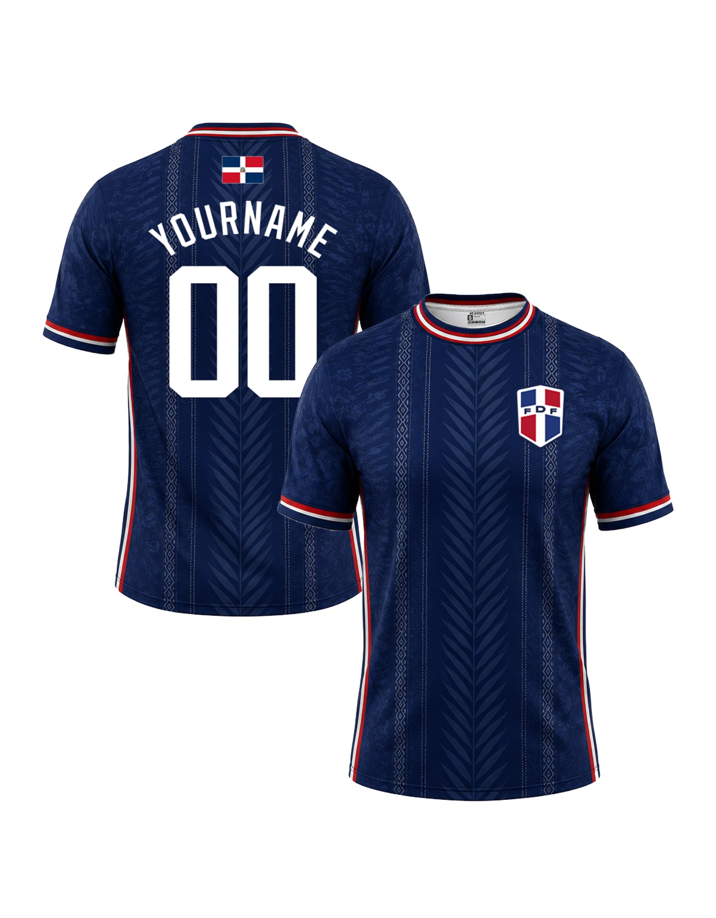 Dominican Republic Custom Soccer Jersey
