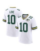 #10 Jordan Love Green Bay Football Jersey