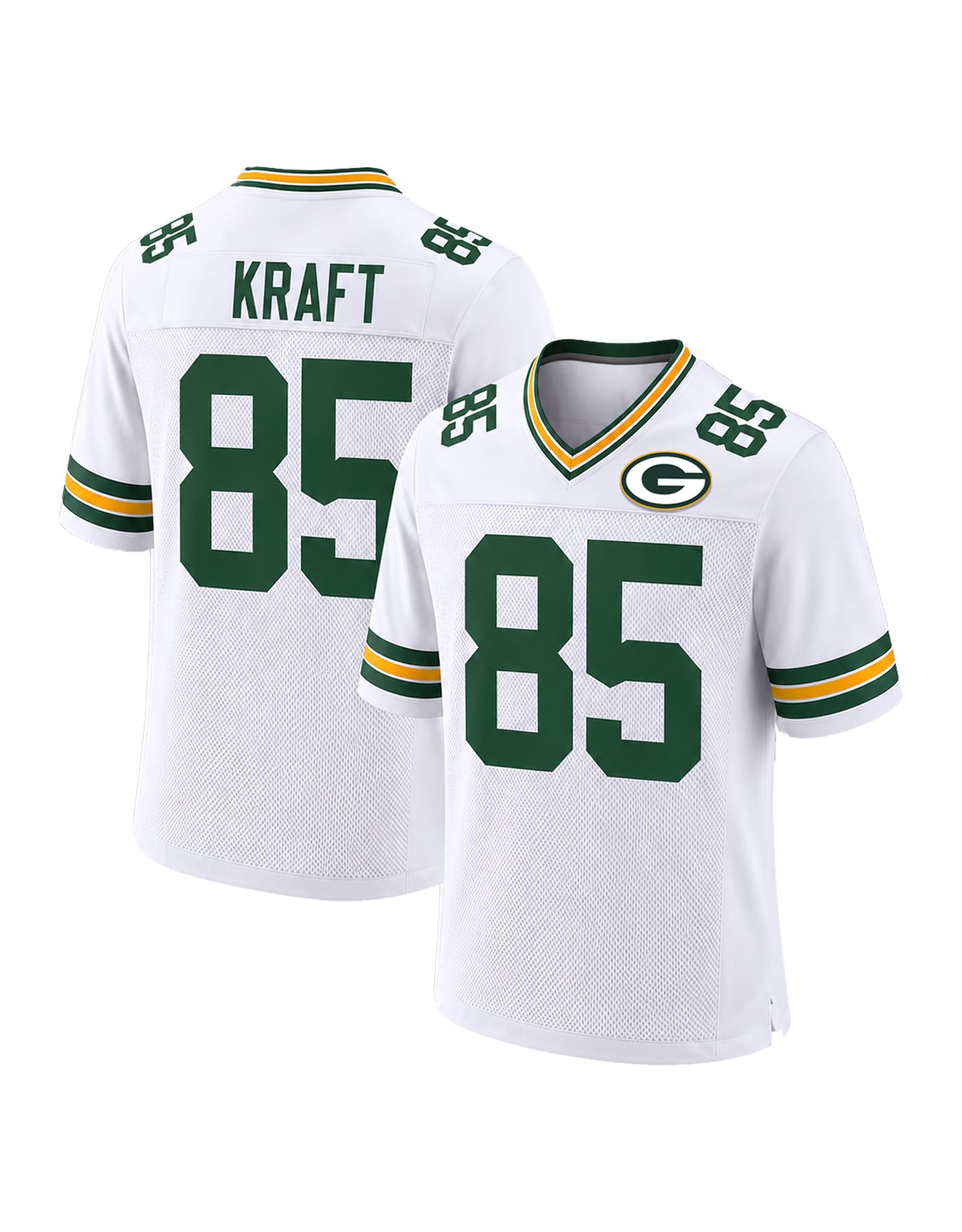 #85 Tucker Kraft Green Bay Football Jersey - Image 2