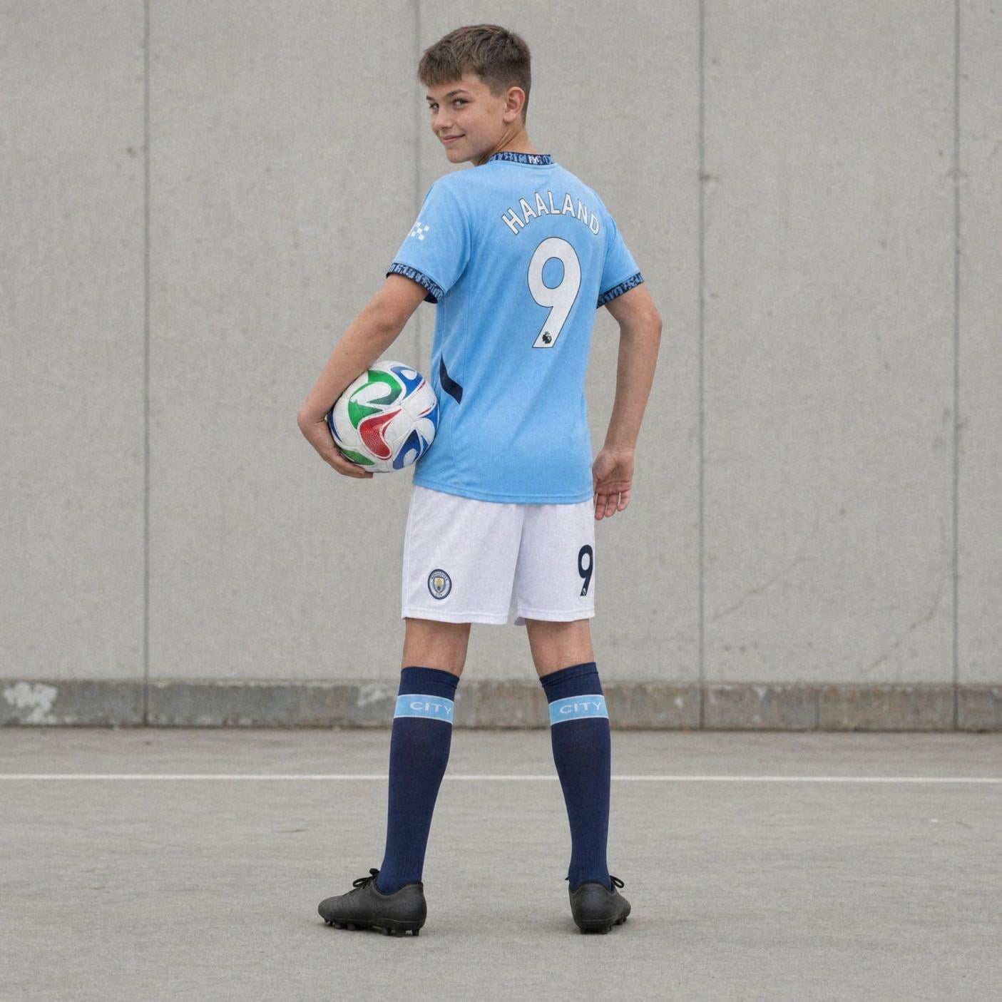 Erling Haaland Manchester City Jersey, Youth #9 | 99Jersey