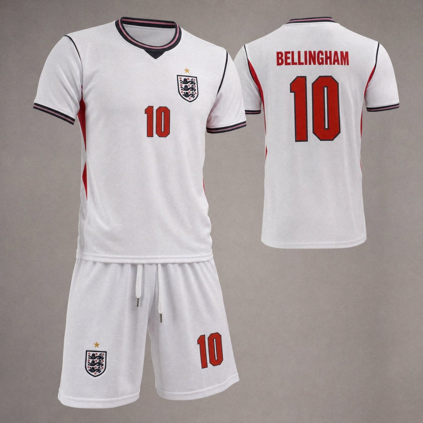 #10 Jude Bellingham England Soccer Jersey