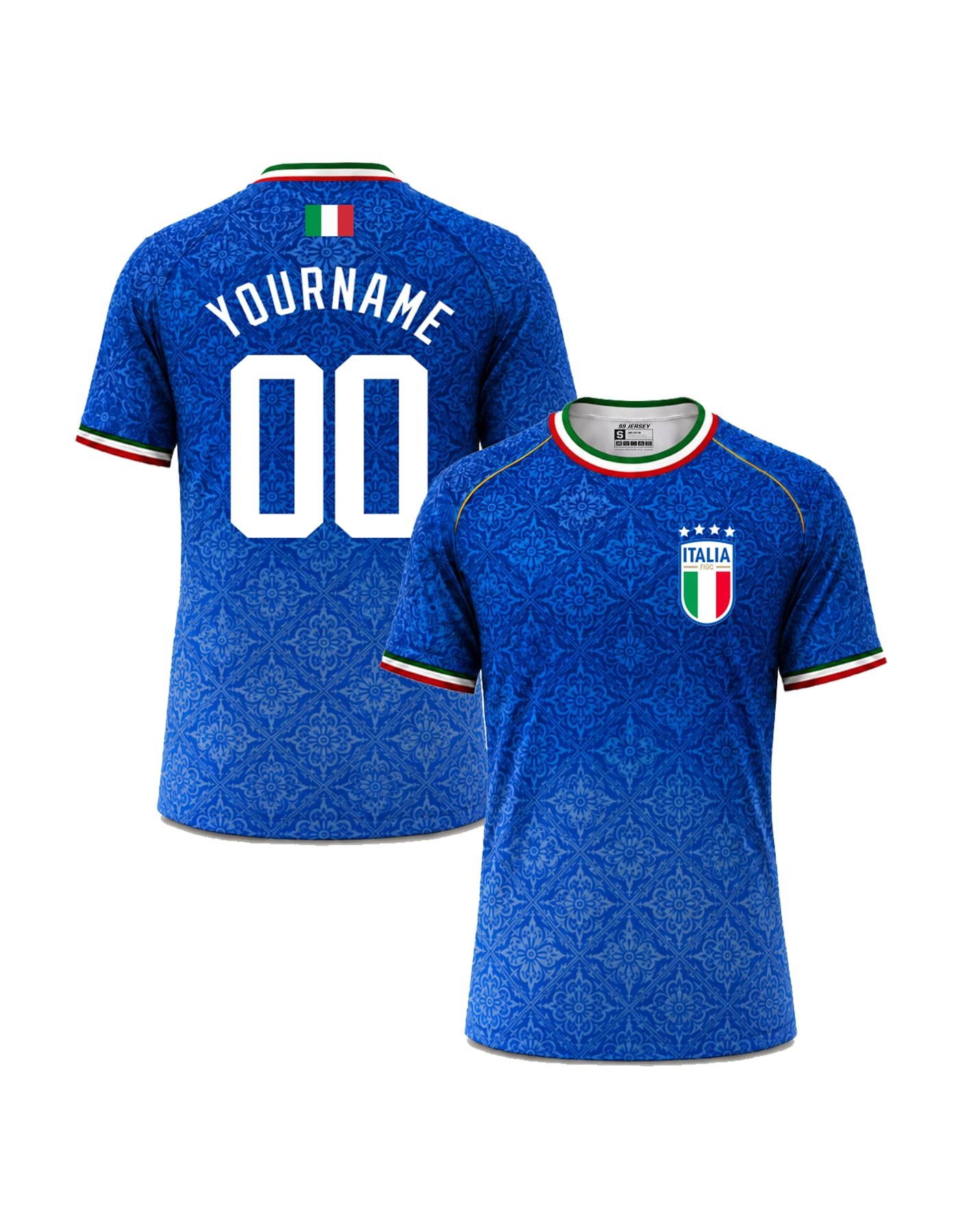 Italy Custom Soccer Jersey