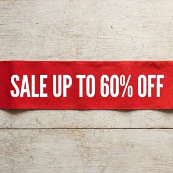 Up to 60% off
