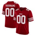 San Francisco 49 Custom Football Jersey