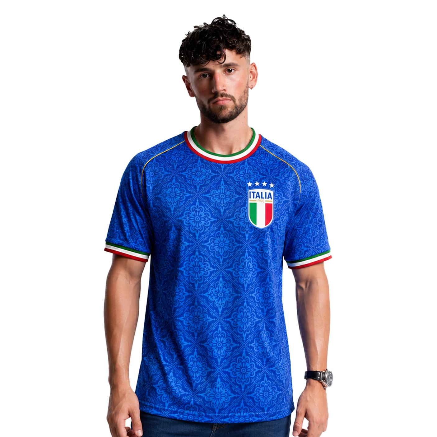 Italy Custom Soccer Jersey - Image 2