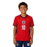 #10 Jude Bellingham Red Navy England Youth Soccer Jersey