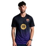 #10 Lamine Yamal Barcelona Black and Purple Soccer Jersey