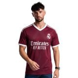 #7 Cristiano Ronaldo Burgundy and White Soccer Jersey