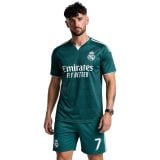 #7 Cristiano Ronaldo Green and White Soccer Jersey