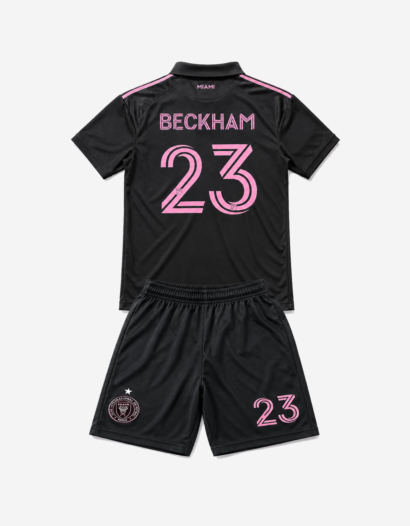 #23 David Beckham Inter Miami Youth Soccer Jersey - Image 4