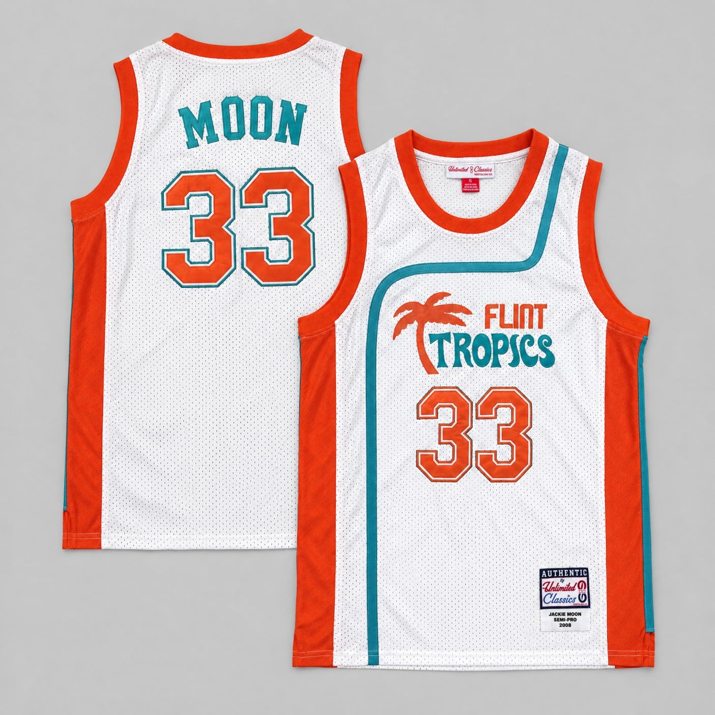 Jackie Moon #33 Semi-Pro Flint Tropics Jersey