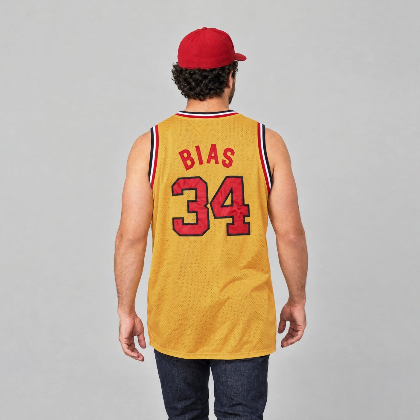 Len Bias Maryland Jersey #34 College Basketball | 99Jersey