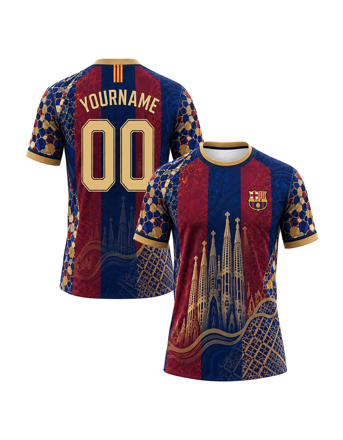 Barcelona Custom Soccer Jersey
